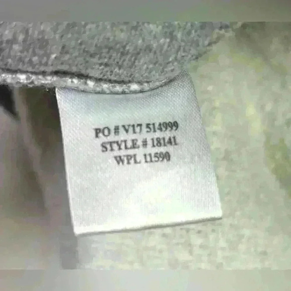 Mizzou Vintage MV Sport Pro Weave Reverse Inside Out Sweatshirt Size Small Gray - Picture 7 of 9